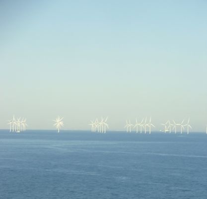 デンマーク風力発電画像