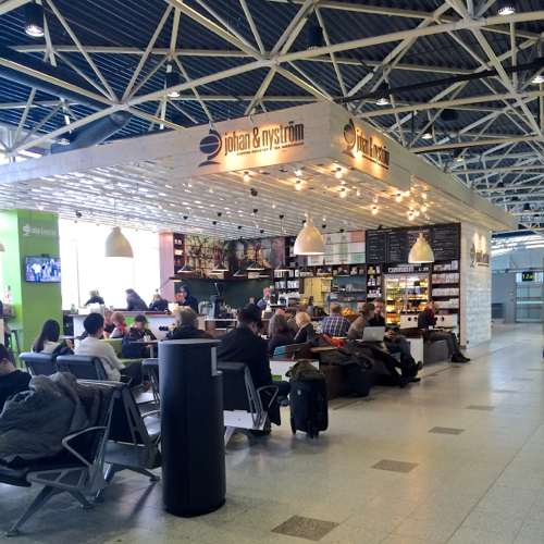 ヘルシンキ空港の画像