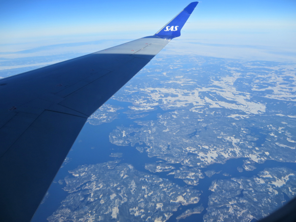 北欧の航空画像
