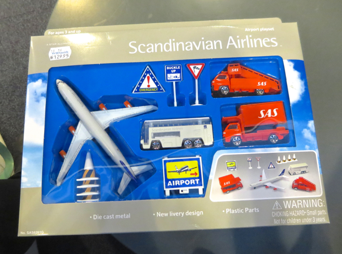 スカンジナビア航空のおもちゃ画像